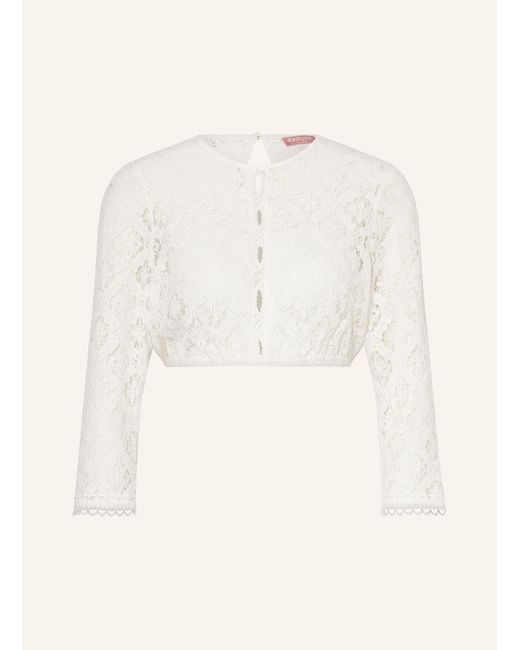 KRÜGER Natural Dirndlbluse DUA mit 3/4-Arm