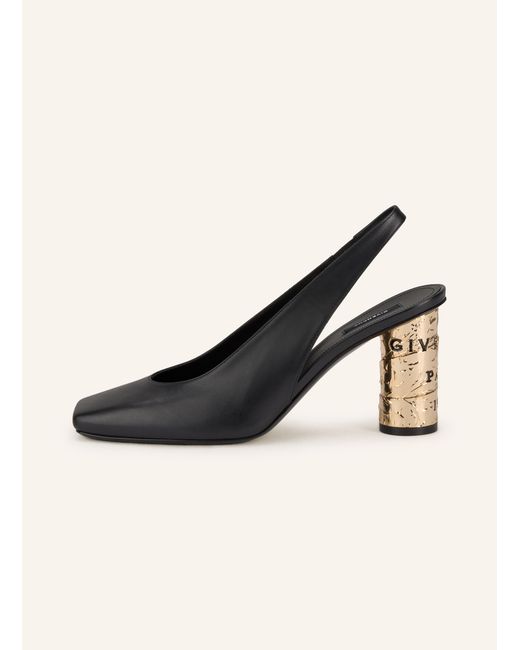 Givenchy Black Slingpumps