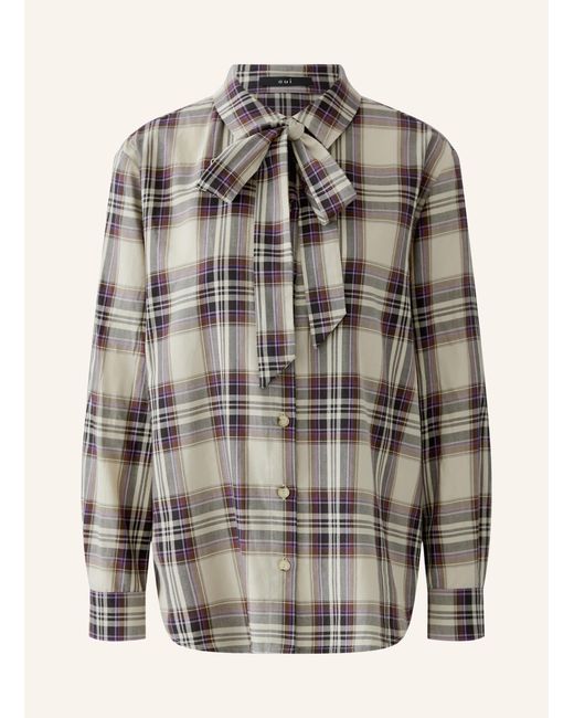 Ouí Gray Bluse