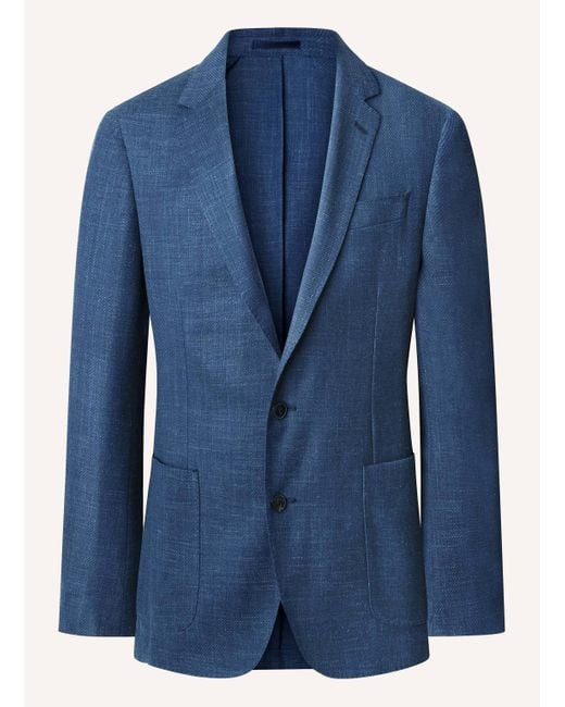 Hackett Blazer STRETCH WL LIN TWILL in Blue für Herren