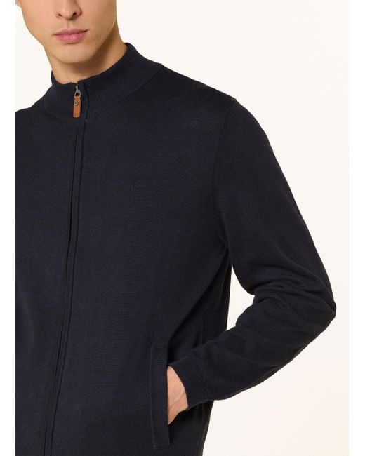 Fynch-Hatton Strickjacke in Blue für Herren