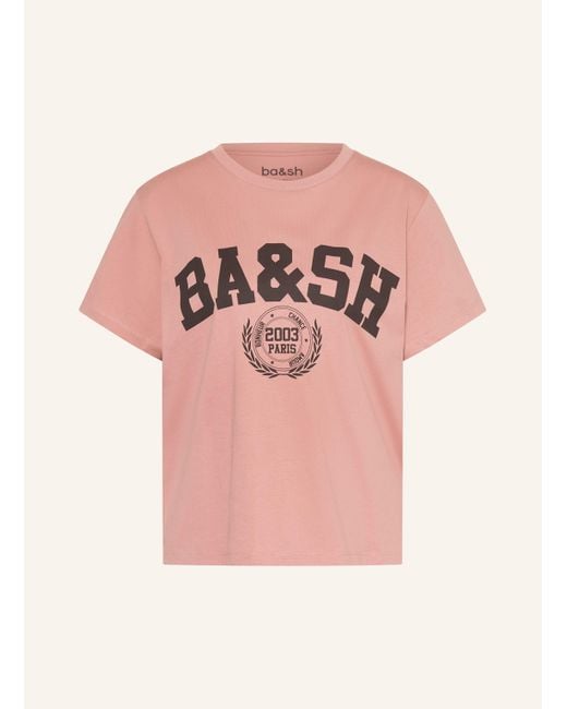 Ba&sh Pink T-Shirt IONI