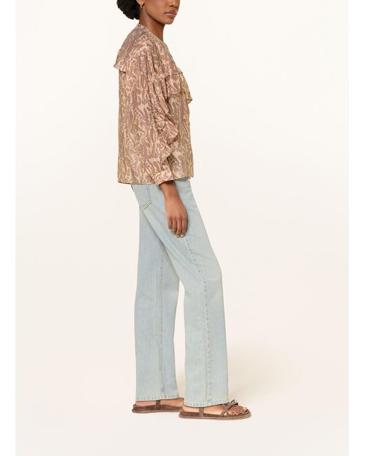 Ba&sh White Straight Jeans CENOS