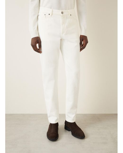 Zegna Jeans Slim Fit in Natural für Herren