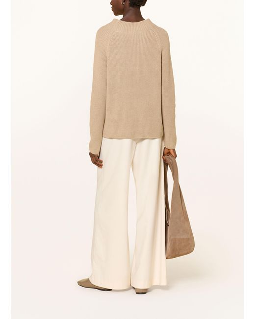 Monari Natural Rollkragenpullover