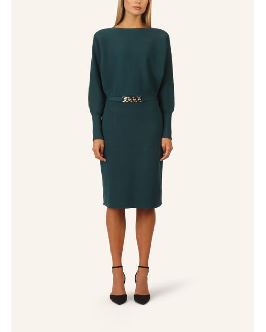 Apart Green Strickkleid
