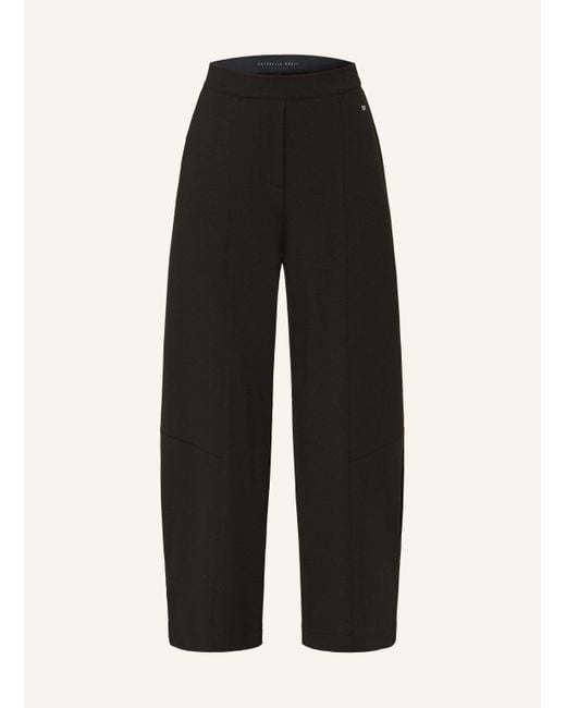 RAFFAELLO ROSSI Black 7/8-Hose HALE aus Jersey
