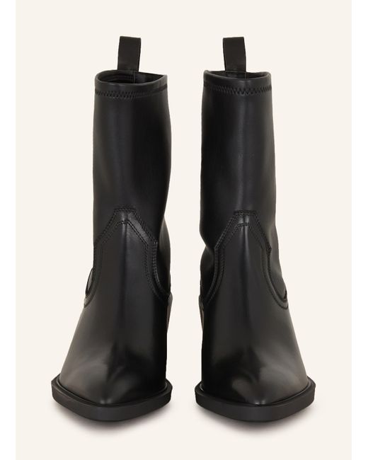 Pons Quintana Black Stiefeletten MARIAN