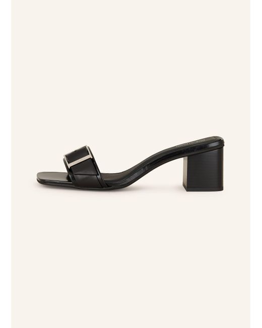 Calvin Klein Black Mules