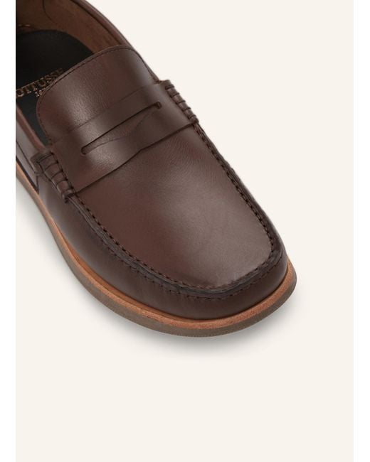 Lottusse Bootsschuhe SAILOR in Brown für Herren
