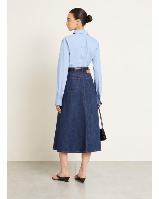 AMI Blue Hemdbluse