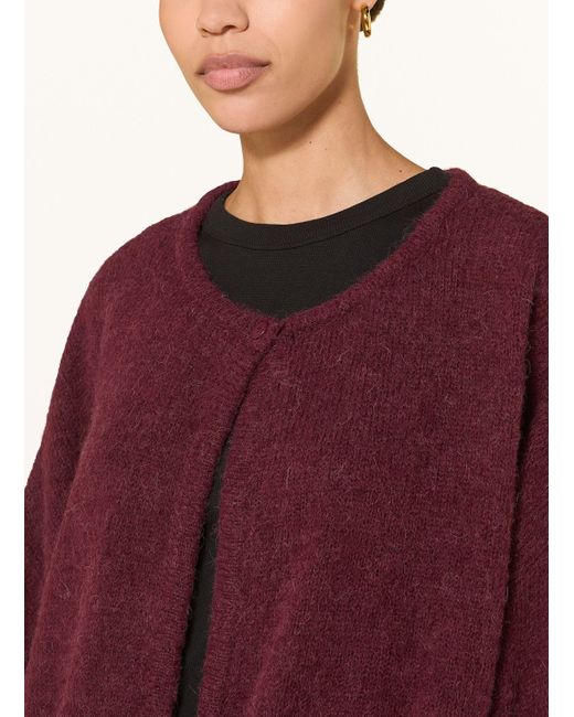 by Aylin Koenig Purple Strickjacke MARLIE aus Alpaka