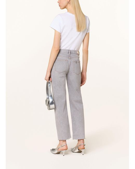 Liu Jo Gray 7/8-Jeans mit Schmucksteinen