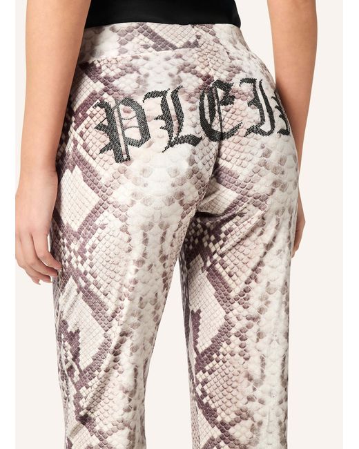 Philipp Plein Natural Jogginghose PYTHON