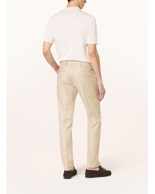 Roy Robson Anzughose Extra Slim Fit in Natural für Herren