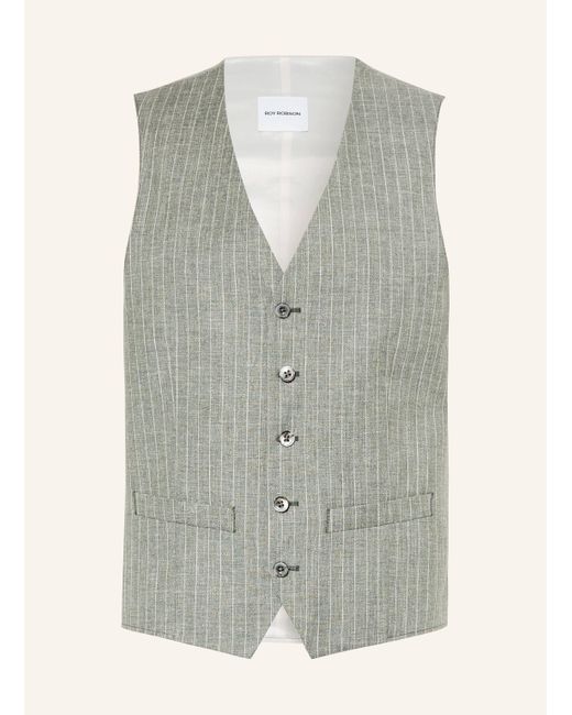 Roy Robson Anzugweste Extra Slim Fit in Gray für Herren