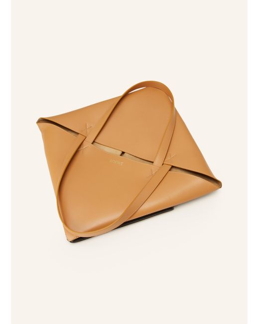 Loewe Black Shopper PUZZLE FOLD TOTE LARGE