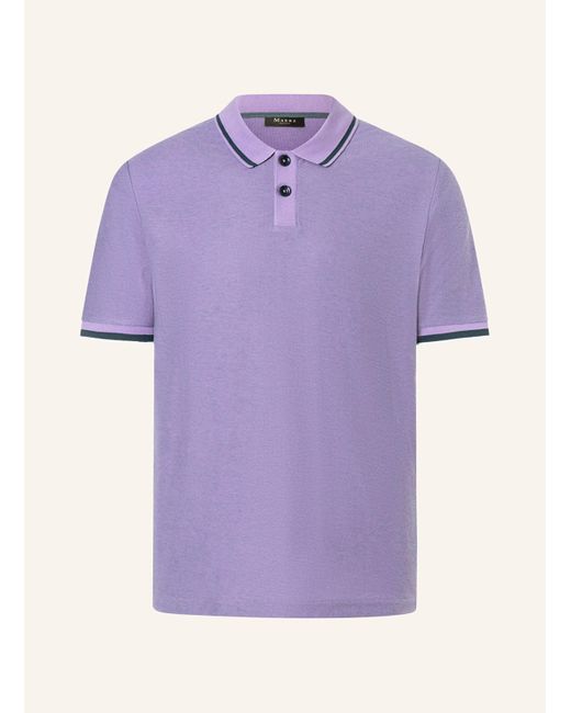 maerz muenchen Piqué-Poloshirt in Purple für Herren