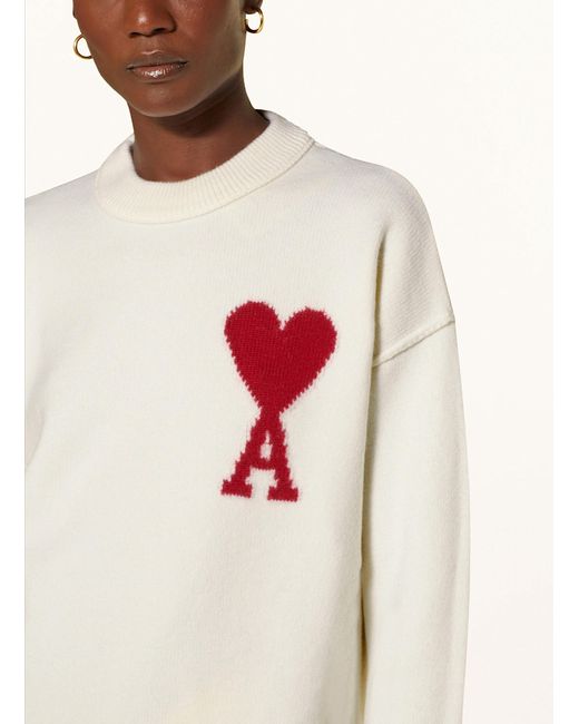 AMI White Pullover