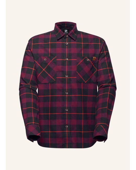Mammut Langarmshirt ALVRA in Purple für Herren