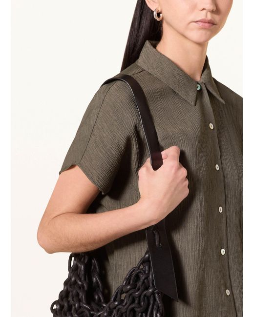 Opus Gray Bluse FASINGA