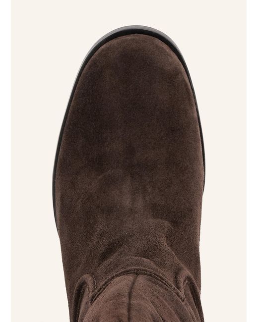Maje Brown Stiefel