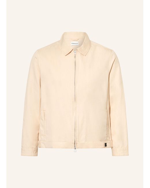 NOWADAYS Overjacket mit Leinen in Natural für Herren
