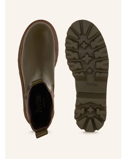Pertini Brown Chelsea-Boots