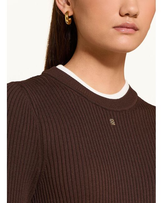 Sandro Brown Pullover