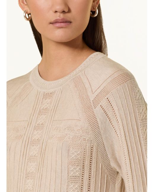 Ba&sh Natural Strickshirt PHILO mit 3/4-Arm