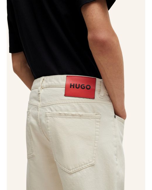 HUGO Jeans 634 Tapered Fit in Natural für Herren