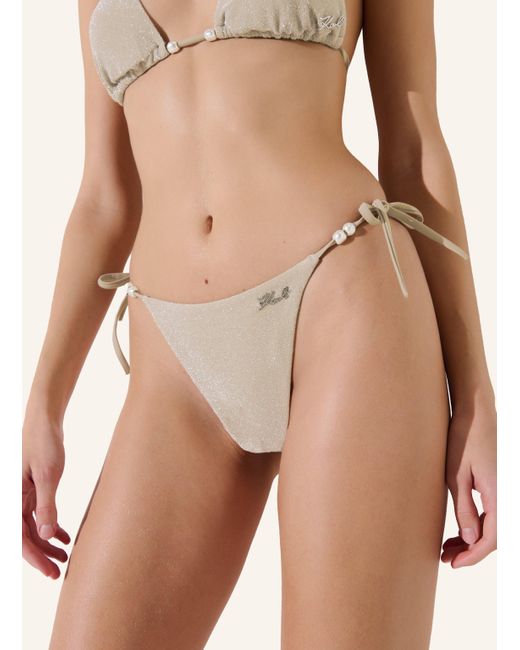 Karl Lagerfeld Natural Basic-Bikini-Hose