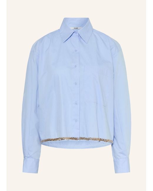 Maje Blue Hemdbluse