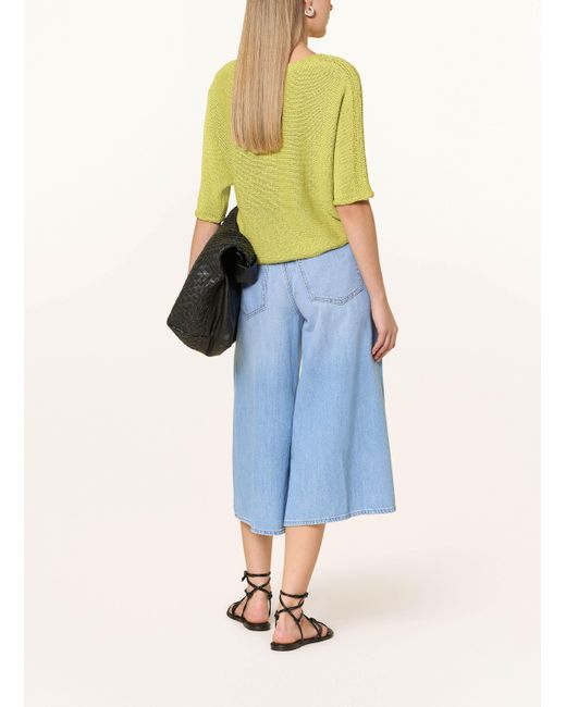 Ouí Yellow Strickshirt