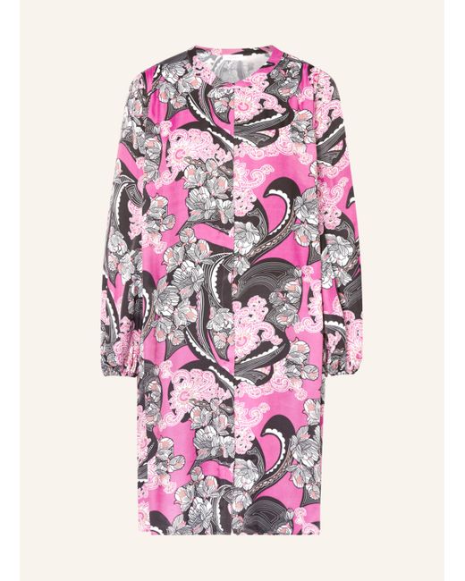 DARLING HARBOUR Pink Hemdblusenkleid
