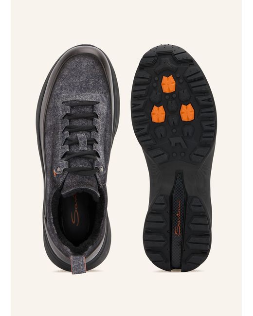Santoni Sneaker in Black für Herren