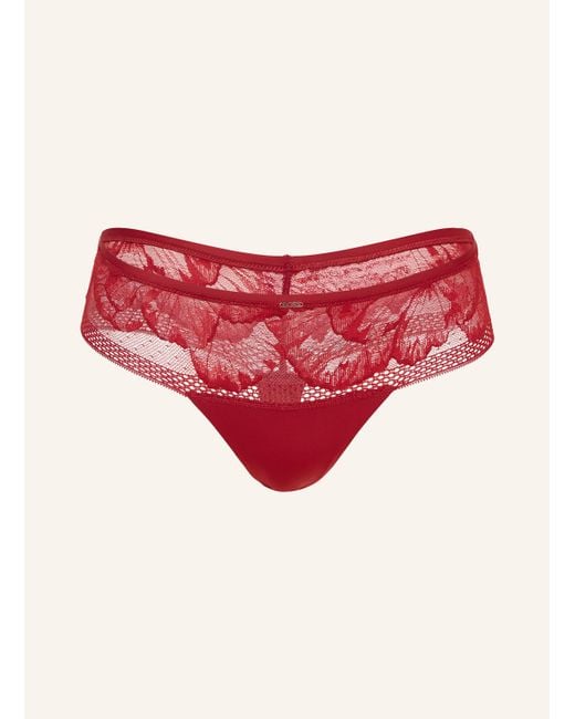Boss Red String PEONY LACE