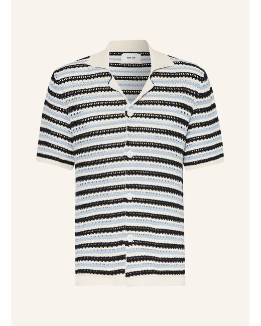 NN07 Strickhemd HENRY Regular Fit in Multicolor für Herren