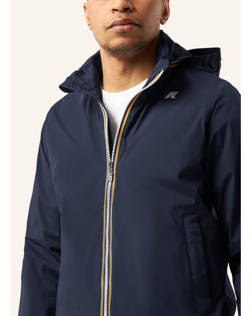K-Way Funktionsjacke AMAURY STRETCH NYLON JERSEY in Blue für Herren