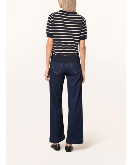 Tommy Hilfiger Blue Strickshirt