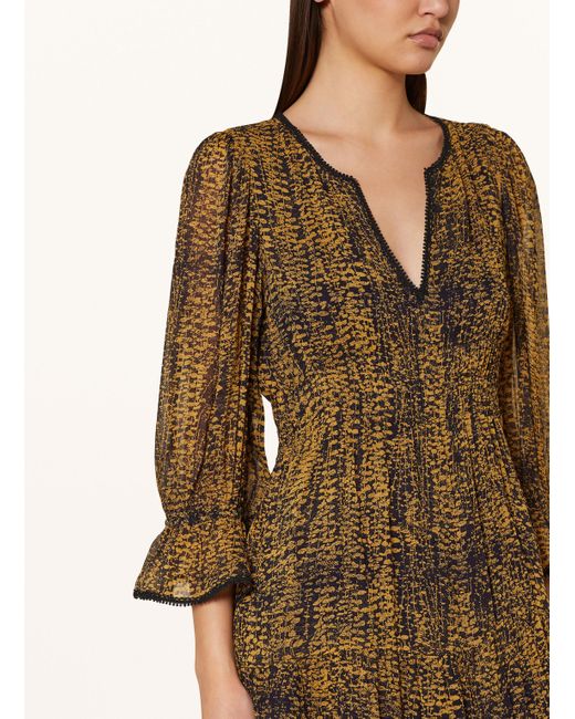 Ba&sh Natural Kleid CLOVIA mit 3/4-Arm