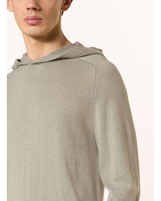 FTC Cashmere Strick-Hoodie mit Cashmere in White für Herren