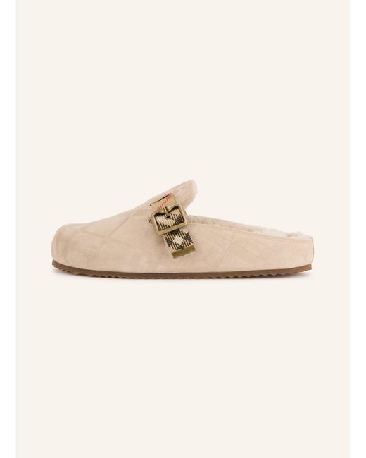 Burberry Natural Mules LF URCHIN