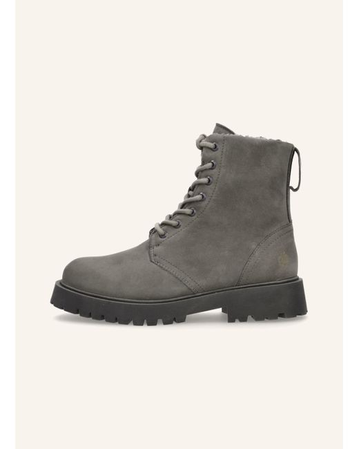 Apple Of Eden Black Schnürstiefeletten