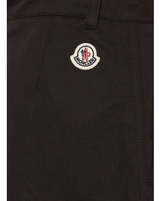 Moncler Shorts mit Leinen in Black für Herren