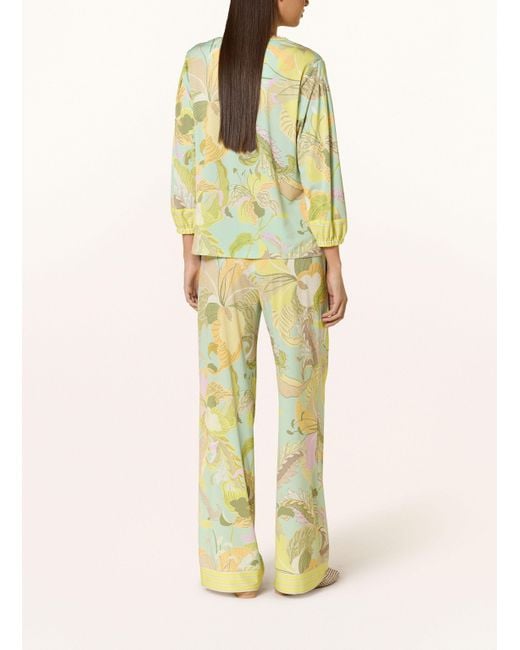 Marc Cain Yellow Marlenehose aus Jersey