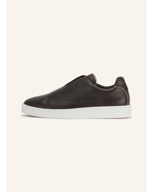 Aurélien Slip-on-Sneaker AUR3 in Black für Herren