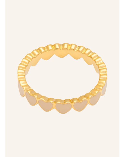 Lulu Metallic Ring CONNECTED HEARTS