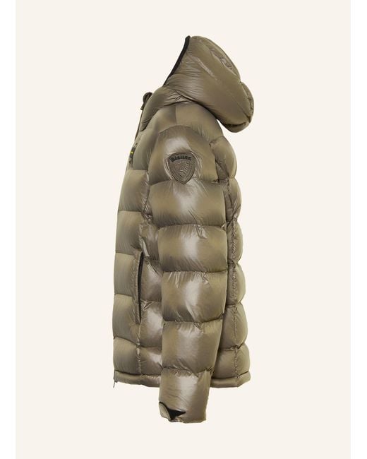 Blauer Green Steppjacke
