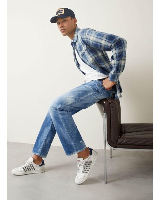 DSquared² Jeans LONDON BRO Regular Fit in Blue für Herren